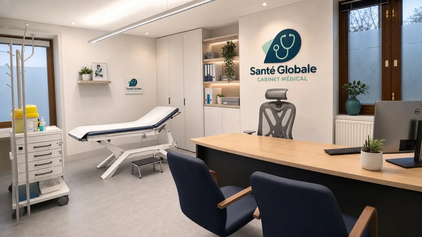 Cabinet Médical Santé Globale — salle de consultation